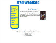 Tablet Screenshot of fredwoodard.com